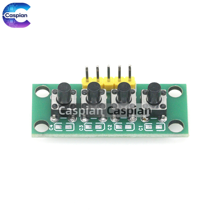Diy Electronics Raspberry Pi - 1-10PCS 1x4 4-Button Independent Keypad Module