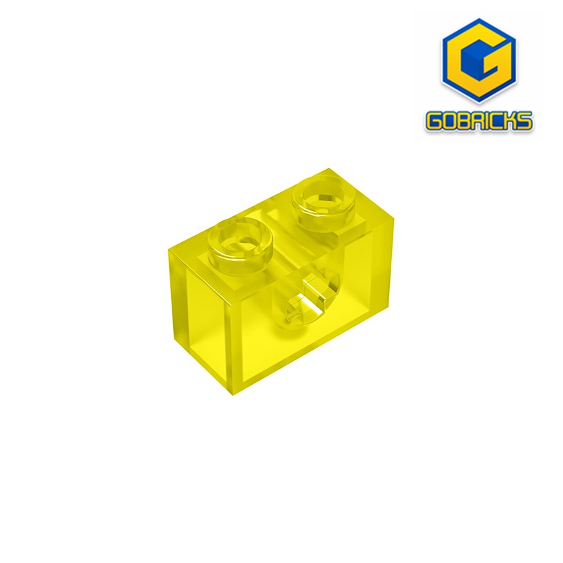 Diy Lego Electronics - Gobricks GDS-633 BRICK 1X2 WITH CROSS
