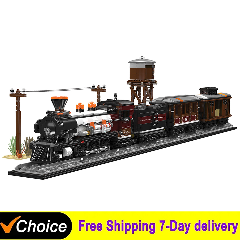 Diy Lego Electronics - MO2462Pcs Technical Train The Western trains