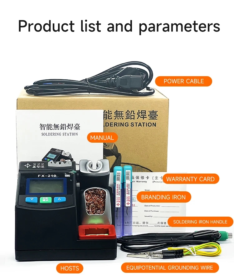 Soldering Iron Kit - XZZ FX-210 Super Precision Soldering Station