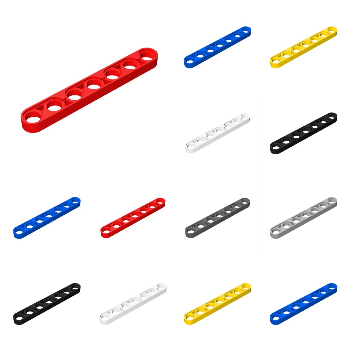 Diy Lego Electronics - 50pcs 32065 Liftarm Thin 1 x