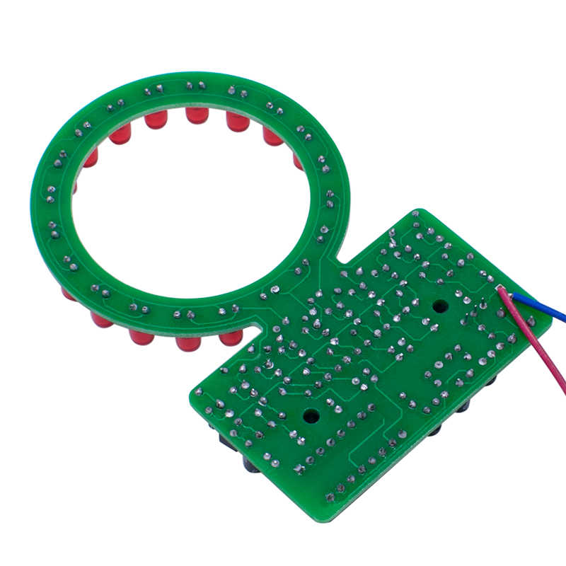 CD4017 Ring Gradient LED Flowi - огляд і ціна Diy Home Electronics Projects