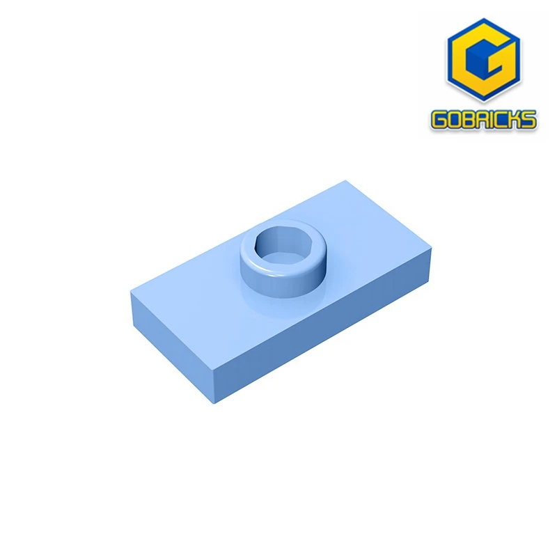 Gobricks GDS-803 PLATE 1X2 W.  - огляд і ціна Diy Lego Electronics