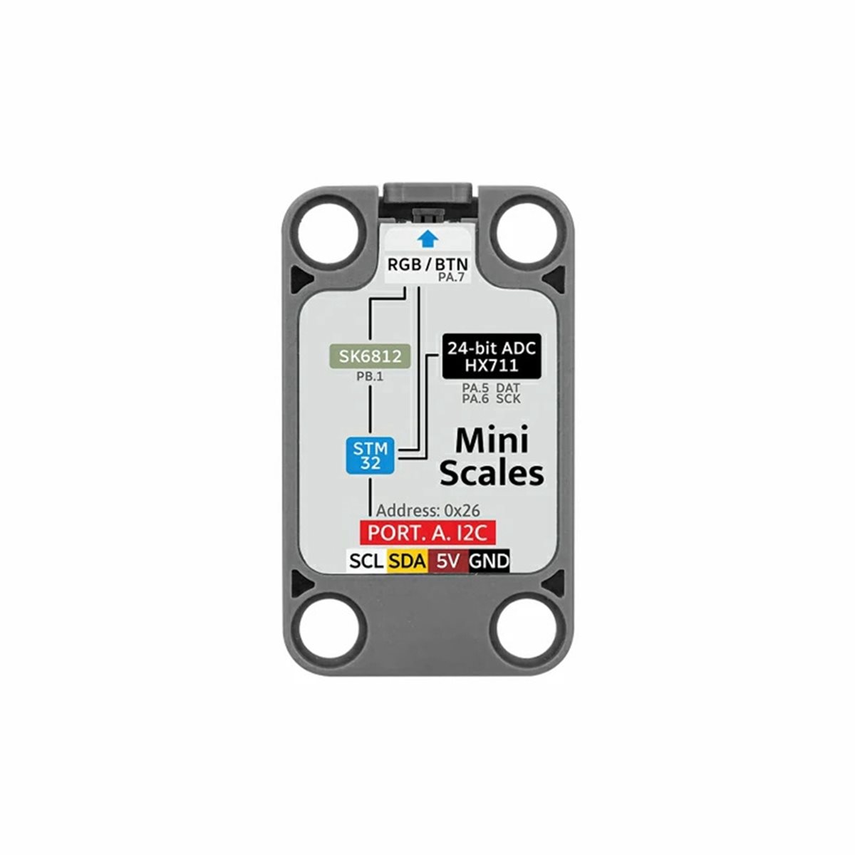 (A99Z] Official Mini Scales Un - огляд і ціна Diy Electronics Load Cell