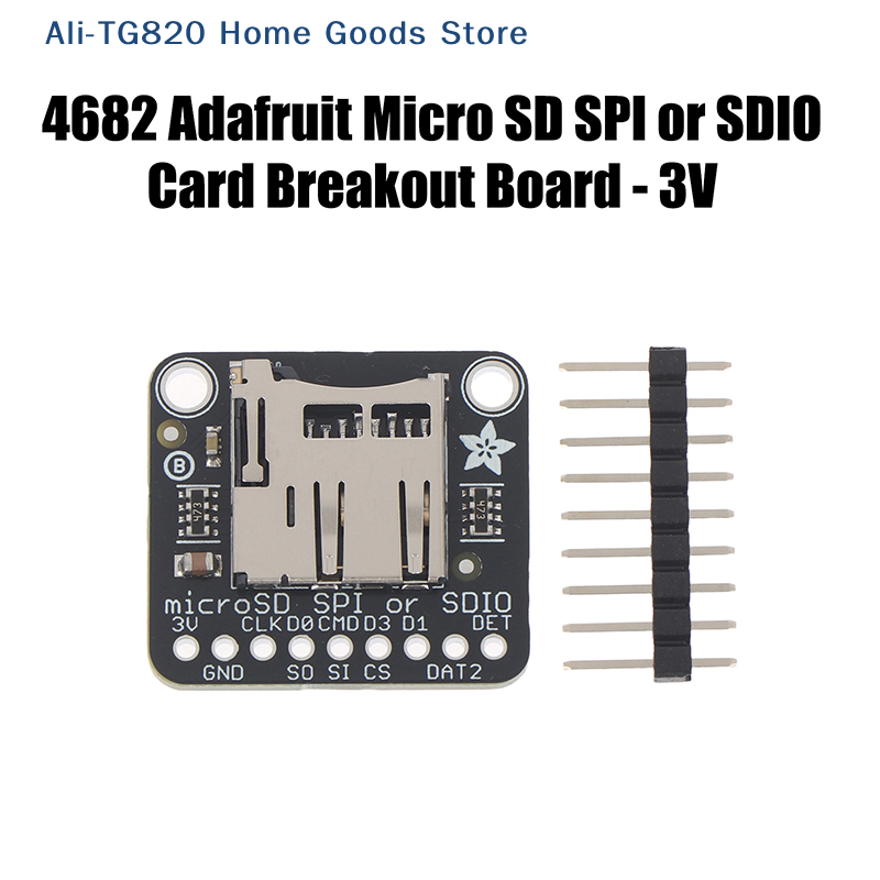 [TG820]4682 Adafruit Micro SD  - огляд і ціна Sd Card Module Spi