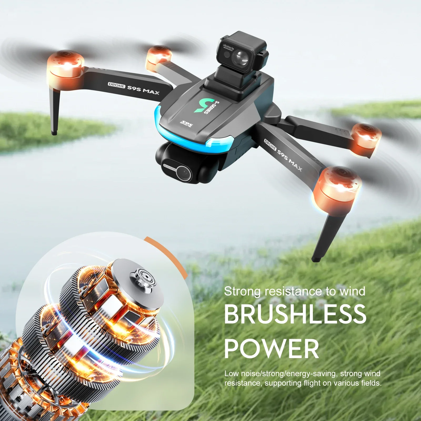 NEW S9S MAX MINI Drone 4K 2-Ax - огляд і ціна Diy Rc Electronics
