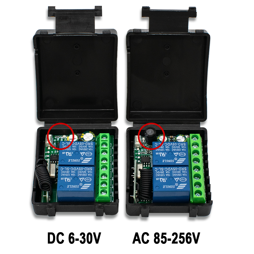 1~10pcs 2 Channel 433MHz RF Re - огляд і ціна Diy Rc Electronics