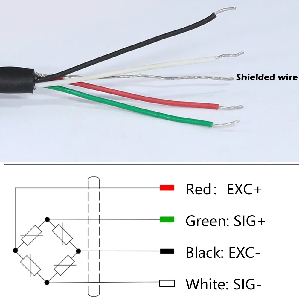 100KG Load cell YZC-1B Pressur - огляд і ціна Diy Electronics Load Cell