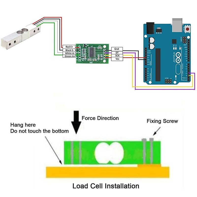 【PUBLICITY】4 Sets Digital Load - огляд і ціна Diy Electronics Load Cell