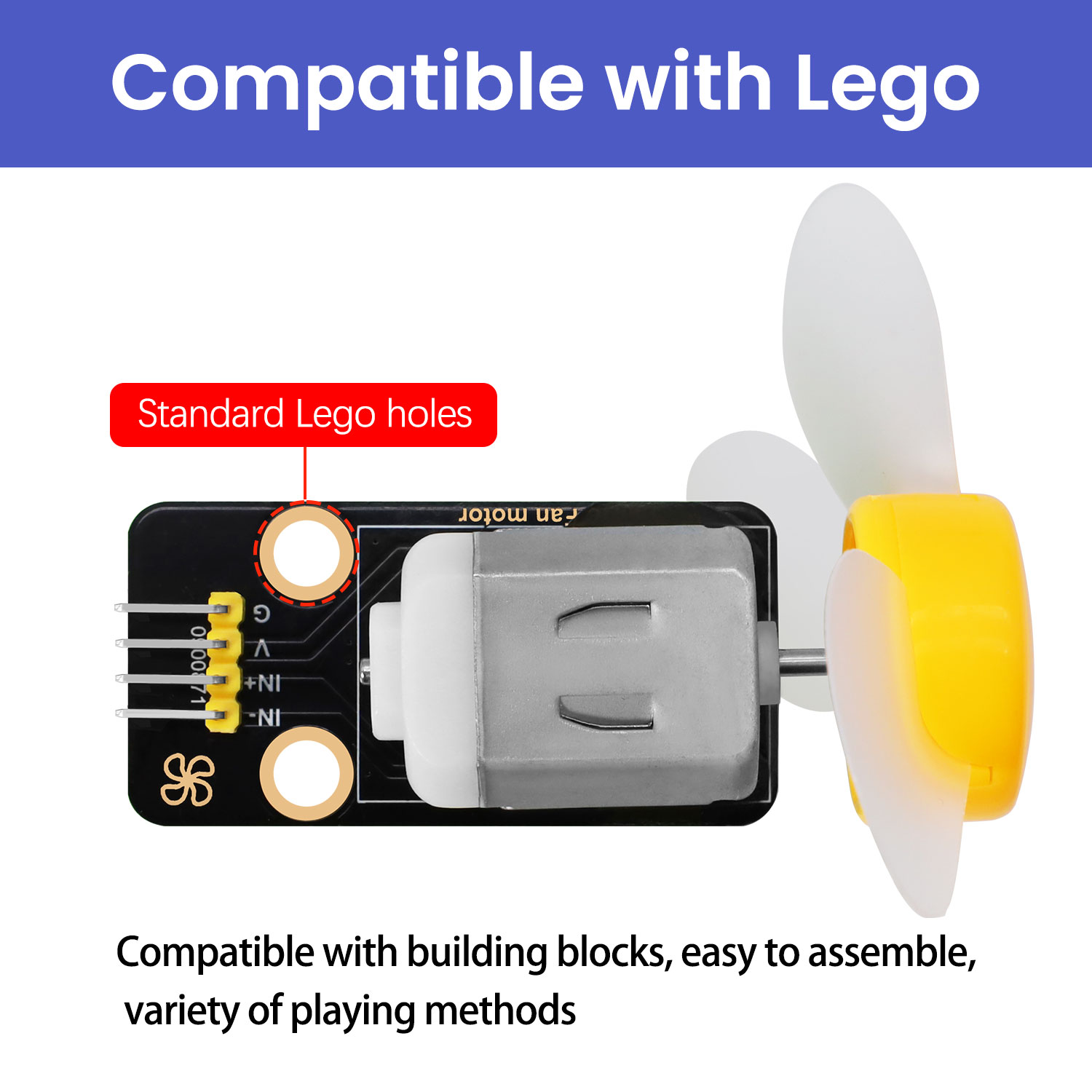 DC 3-6V 130 Motor Fan Module f - огляд і ціна Diy Lego Electronics