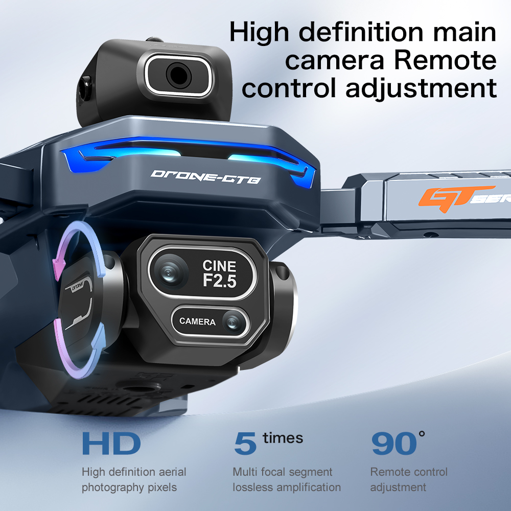 NEW GT8 HD RC Drone 4K Profess - огляд і ціна Diy Rc Electronics
