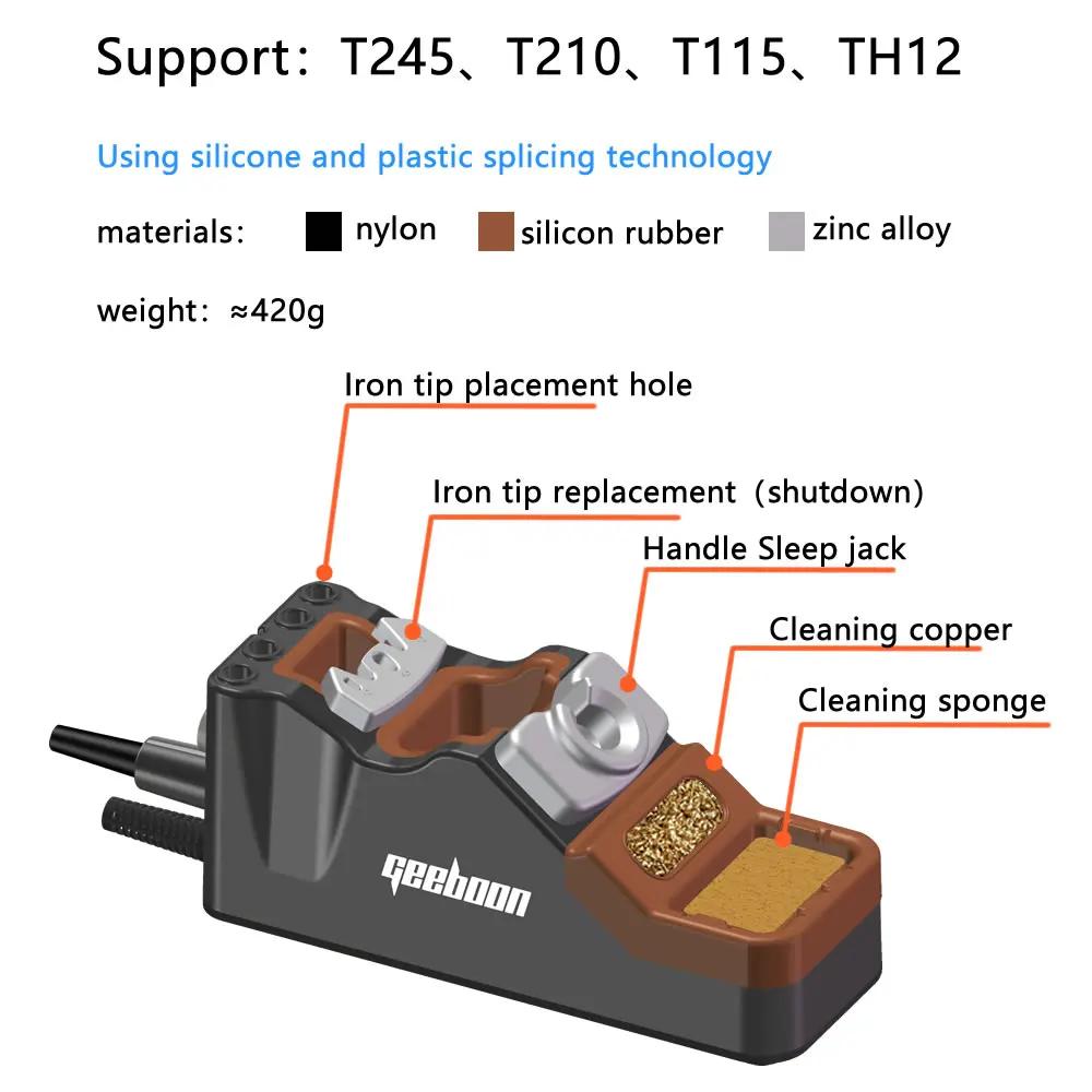 GOOD GEEBOON TC22 240W Solderi - огляд і ціна Soldering Iron Kit