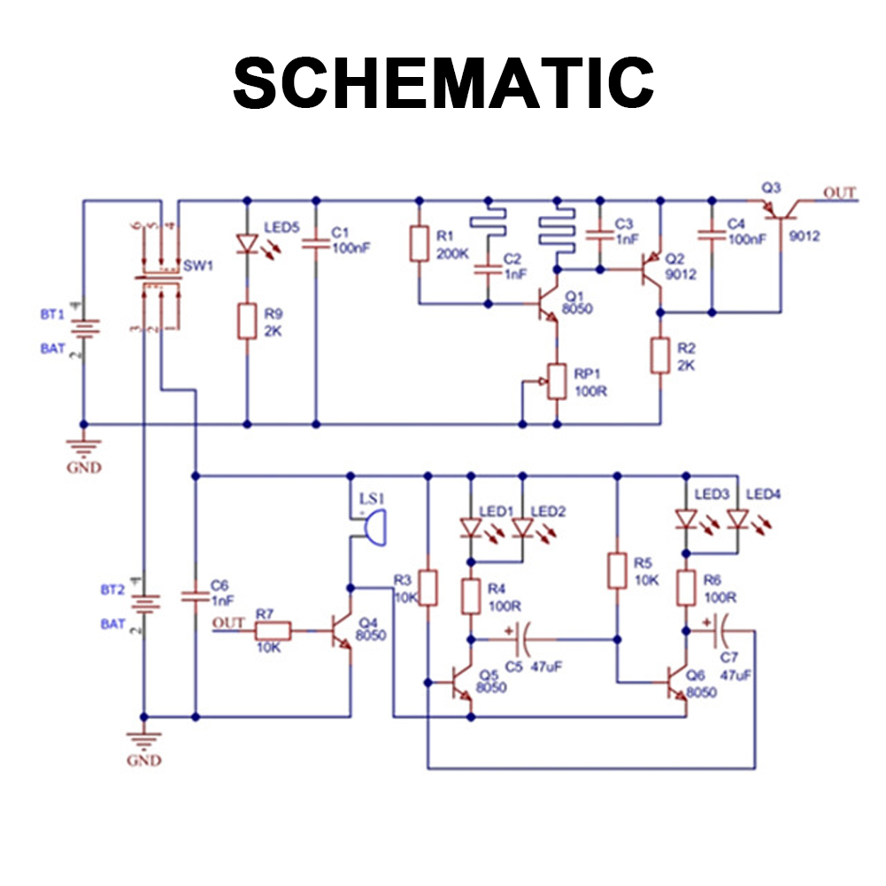 Metal Detector Electronic DIY  - огляд і ціна Diy Electronics Location