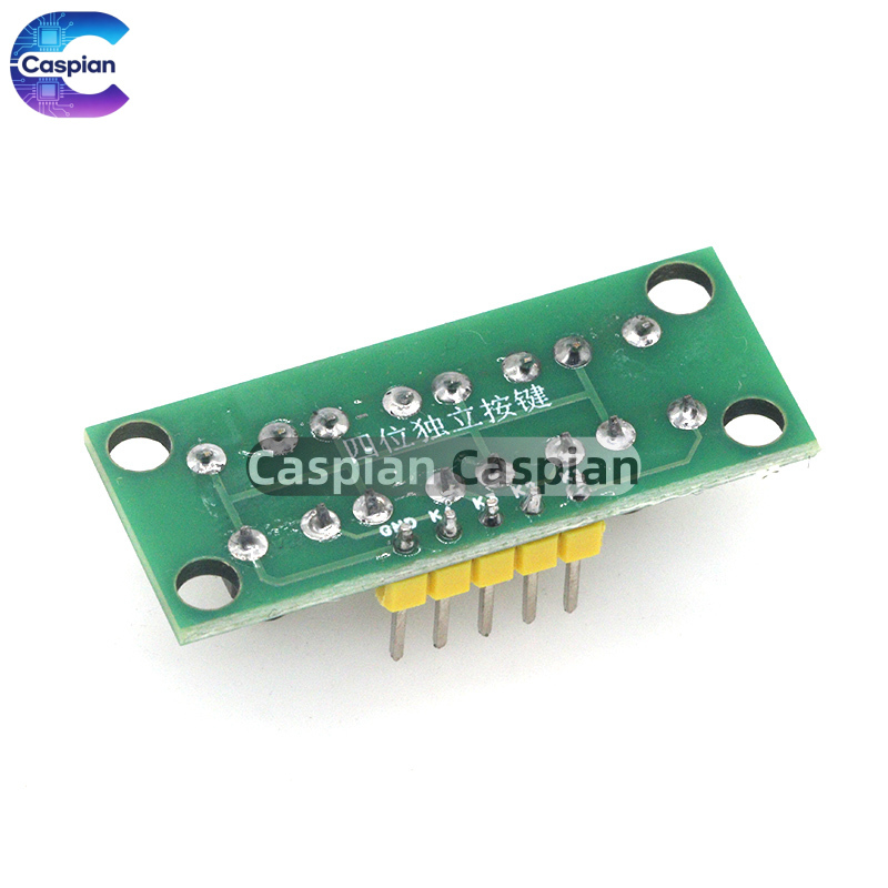 1-10PCS 1x4 4-Button Independe - огляд і ціна Diy Electronics Raspberry Pi