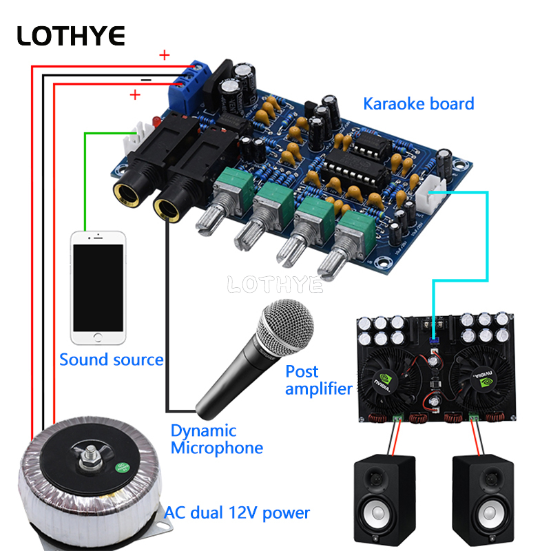 PT2399 Microphone Amplifier Bo - огляд і ціна Diy Electronic Modules