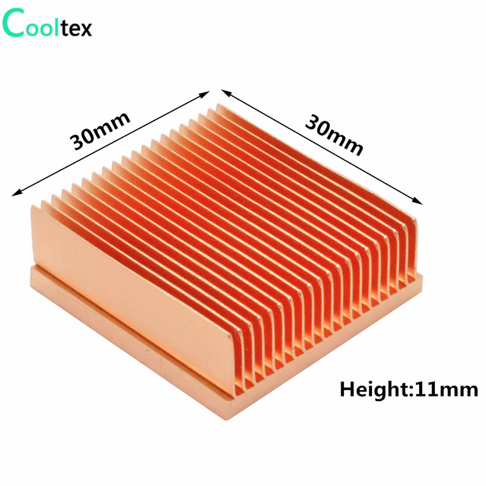 DIY Pure Copper Heatsink Skivi - огляд і ціна Diy Electronics Raspberry Pi