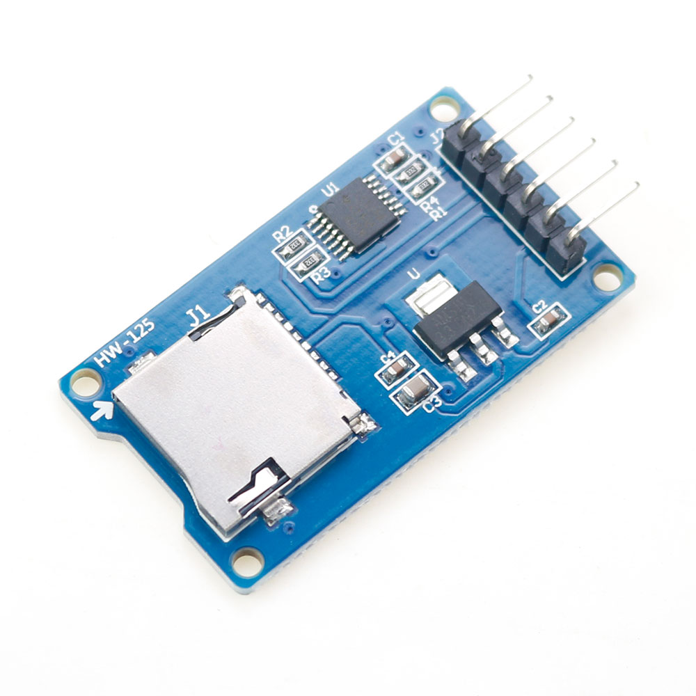 2pcs/lot Micro SD TF card read - огляд і ціна Sd Card Module Spi