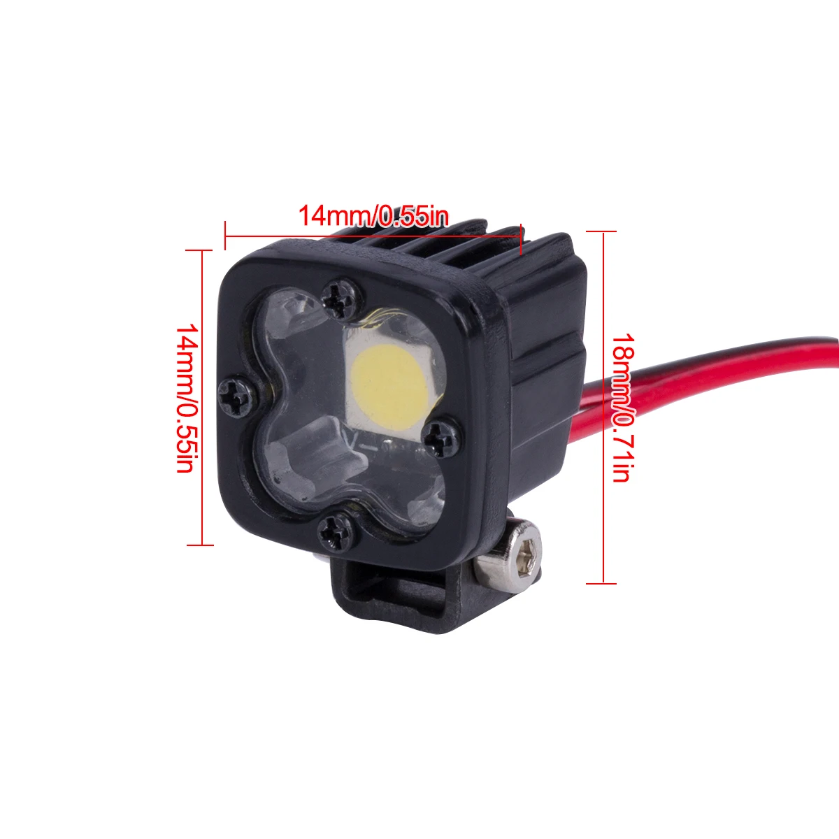 RC Car Square Bright LED Top L - огляд і ціна Diy Rc Electronics