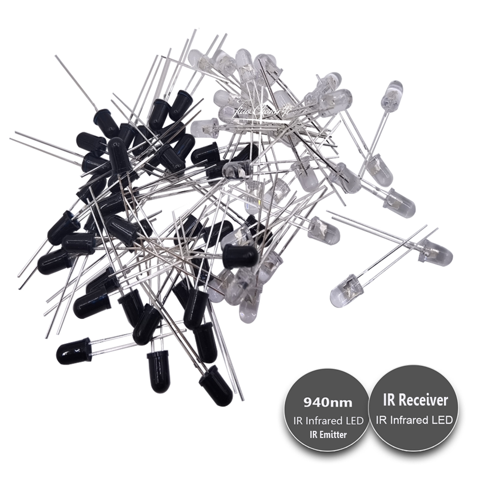 3mm 5mm IR LED Emitting Diode  - огляд і ціна Ir Infrared Receiver