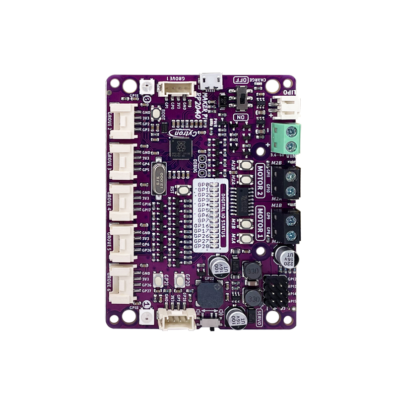 Maker Pi RP2040 DIY Robot Moti - огляд і ціна Diy Electronics Raspberry Pi
