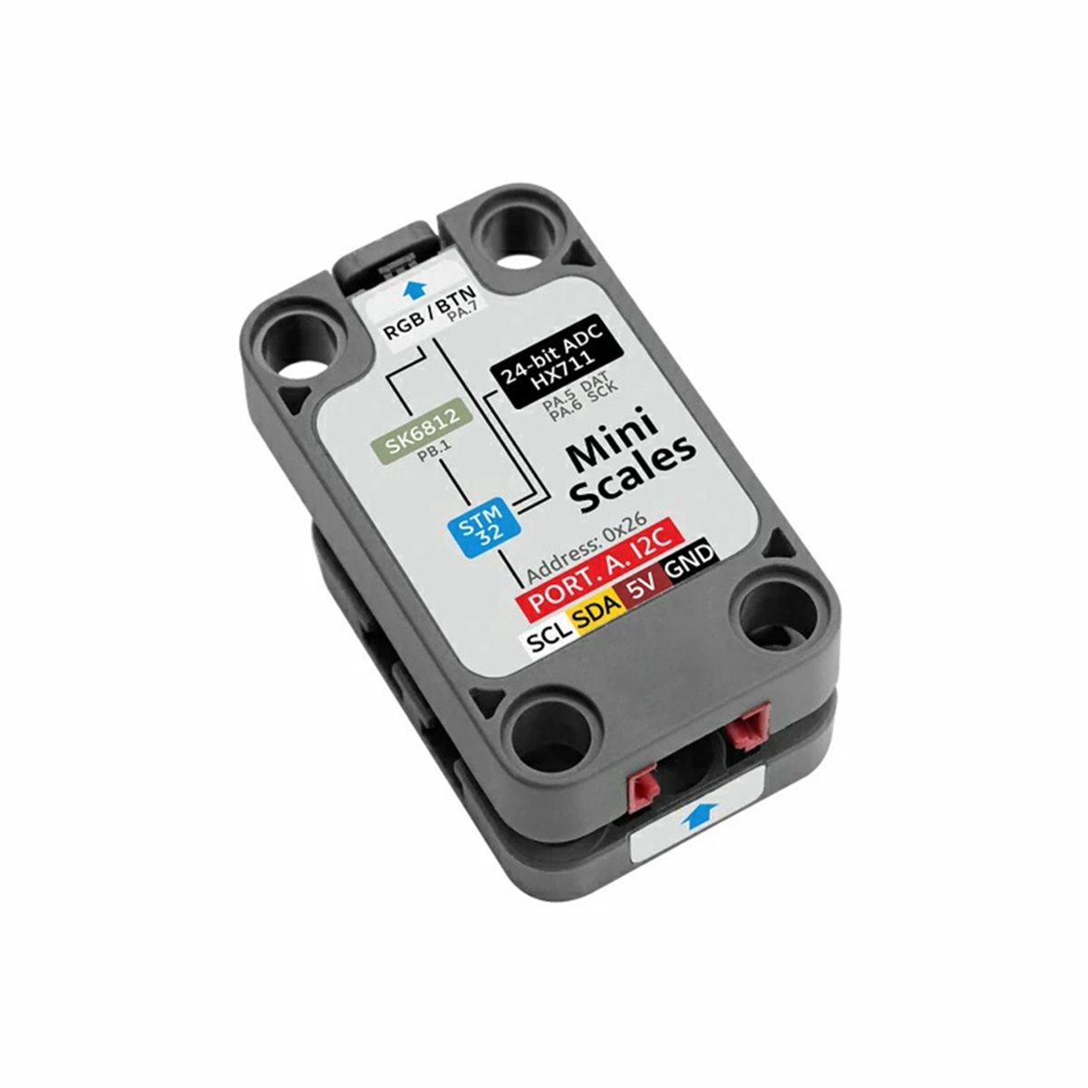 Official Mini Scales Unit (HX7 - огляд і ціна Diy Electronics Load Cell
