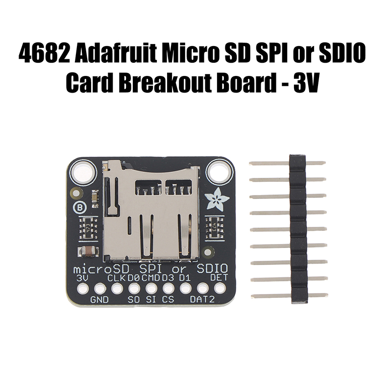 4682 Adafruit Micro SD Card Br - огляд і ціна Sd Card Module Spi