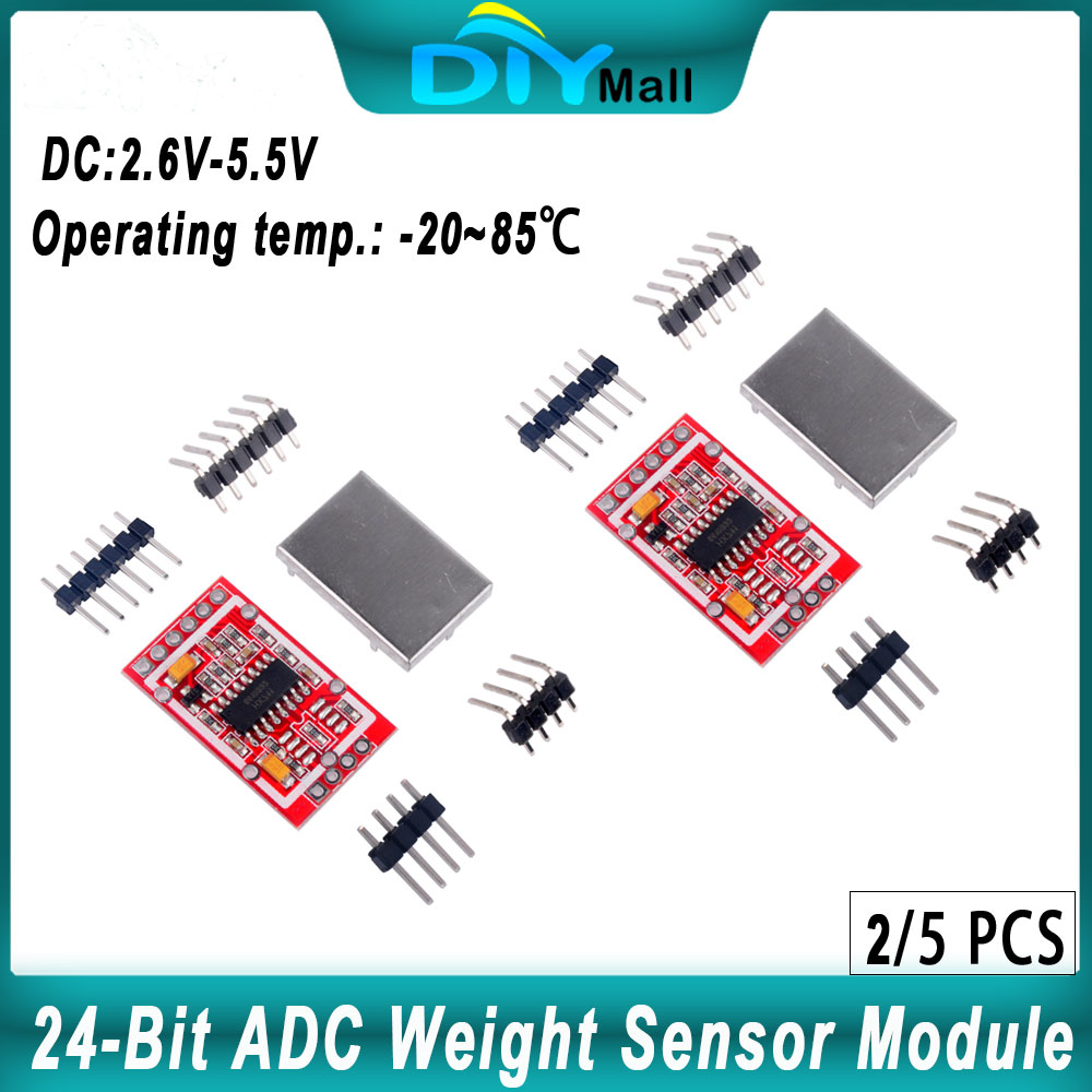 2/5PCS HX711 24-Bit ADC Weight - огляд і ціна Diy Electronics Load Cell